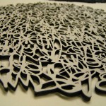 Laser cut leather details. Laser cut leather details.