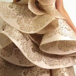 beautiful laser cut silk for Marchesa beautiful laser cut silk for Marchesa